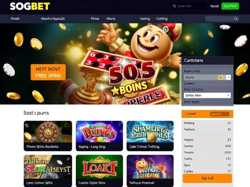 Welcome to Sogbet.com, your premier online gambling destination. Discover a vast selection of casino games, expert sports betting tips, exclusive bonuses, and access to trusted, transparent gaming. Start playing today to claim welcome offers and elevate your betting experience!